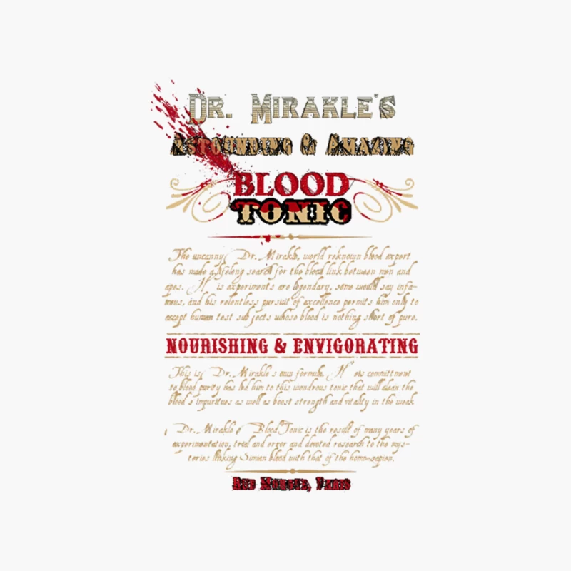 Dr Mirakle_s Blood Tonic Cotton Tote Bag