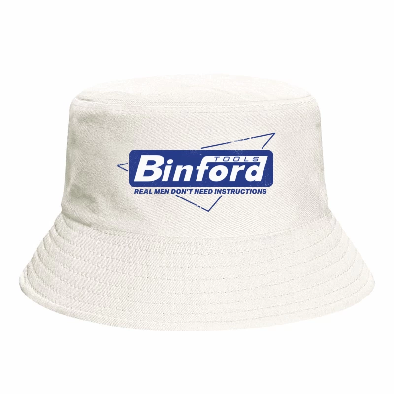 Binford Tools Vintage Logo with Masculine Marketing Slogan Bucket Hat