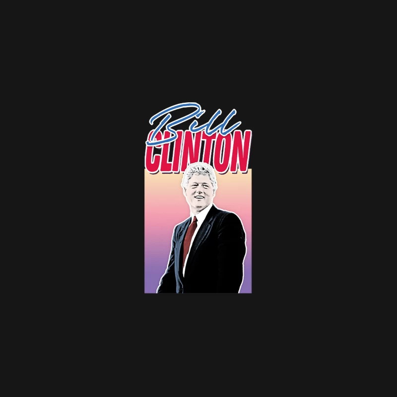 Bill Clinton  Sexy 90s Style Aesthetic Design Desk Mat