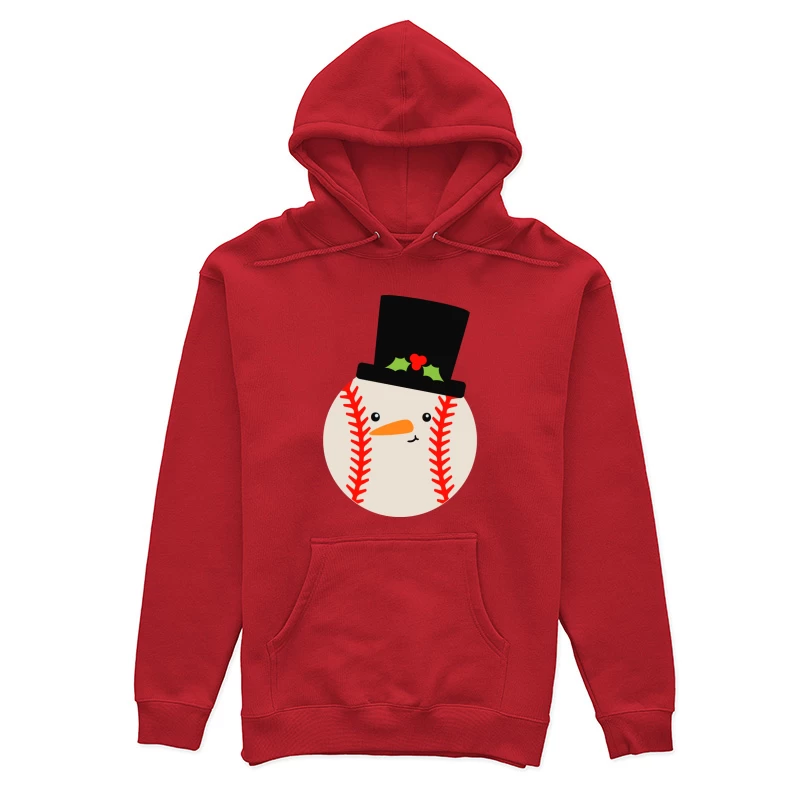 Bonhomme de neige balle de baseball Femme Sweat à capuche