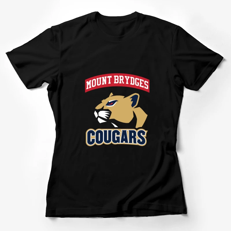 Mount Brydges Cougars Team Logo Female T-Shirt