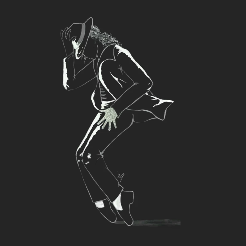 Dynamic Dance Silhouette Male Pullover Sweatshirt