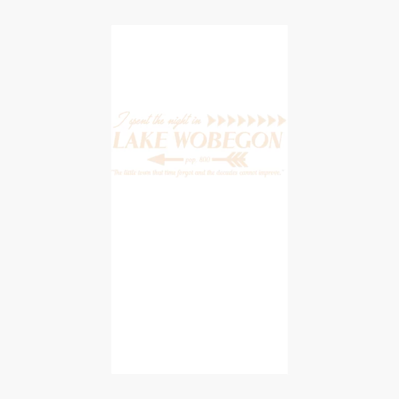 Lake Wobegon iPhone Case