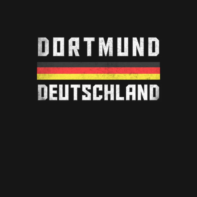 Dortmund  Germany Faded Style Region Design Male Long Sleeve T-Shirt