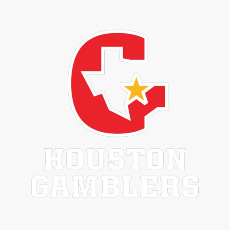 houston gamblers Cotton Tote Bag