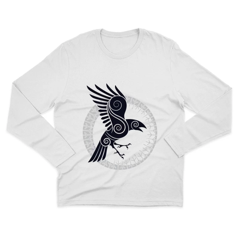 Raven of the Ancient Skies Male Long Sleeve T-Shirt