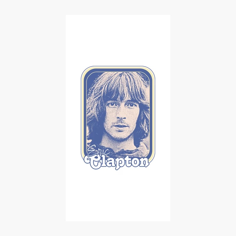 Eric Clapton  60s Retro Style Fan Art iPhone Case