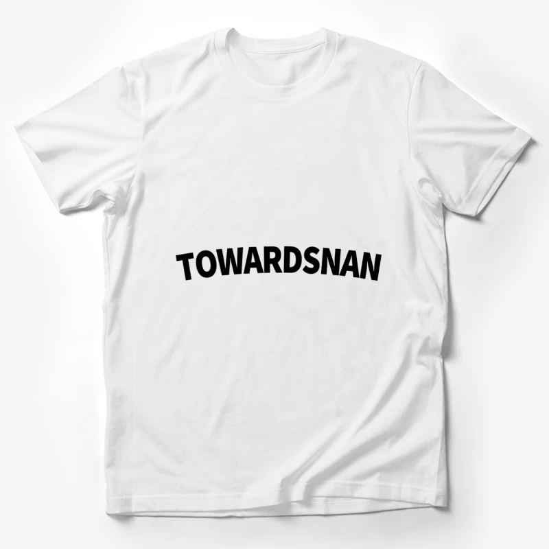 Optische Täuschung Text Herren T-Shirt