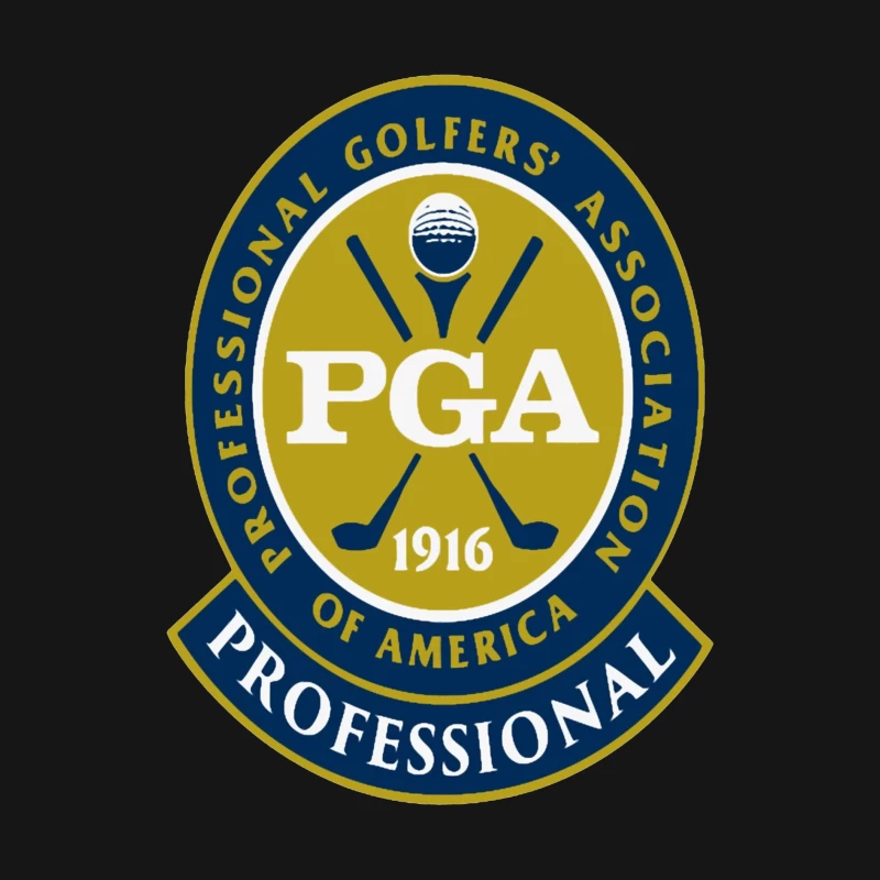 Professional Golfers' Association of America (PGA) Official Logo Male Long Sleeve T-Shirt