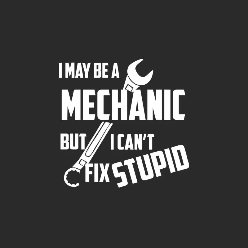 I May Be A Mechanic But I Can_t Fix Stupid Baseball Cap