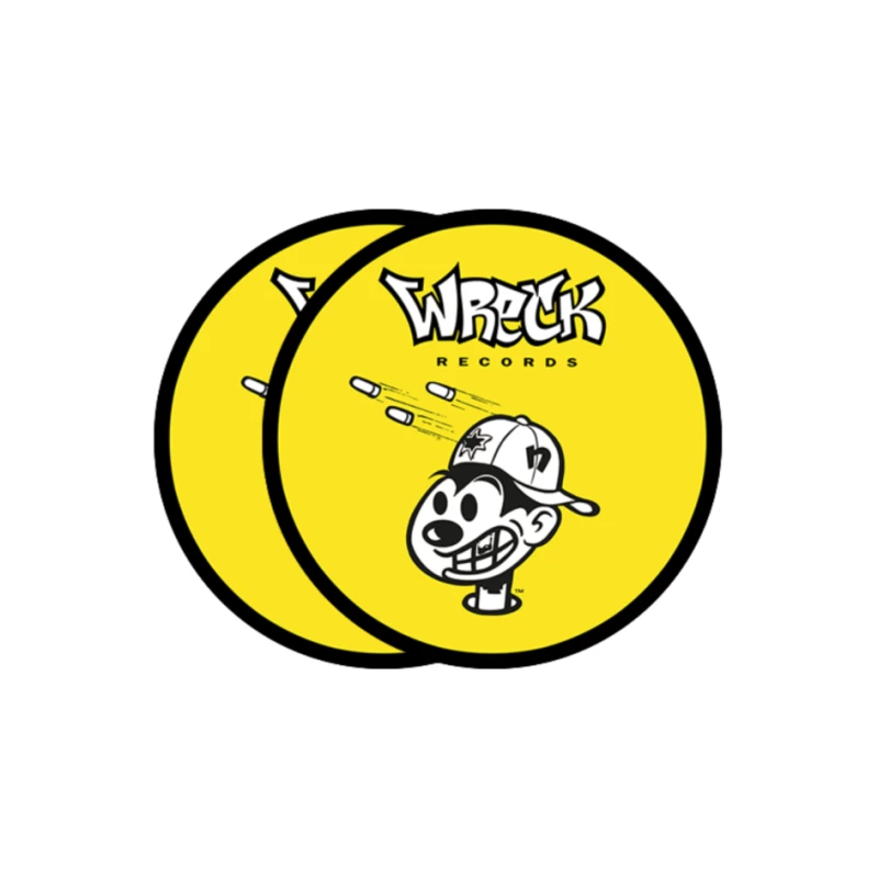 Vintage Wreck Records 2 Pin