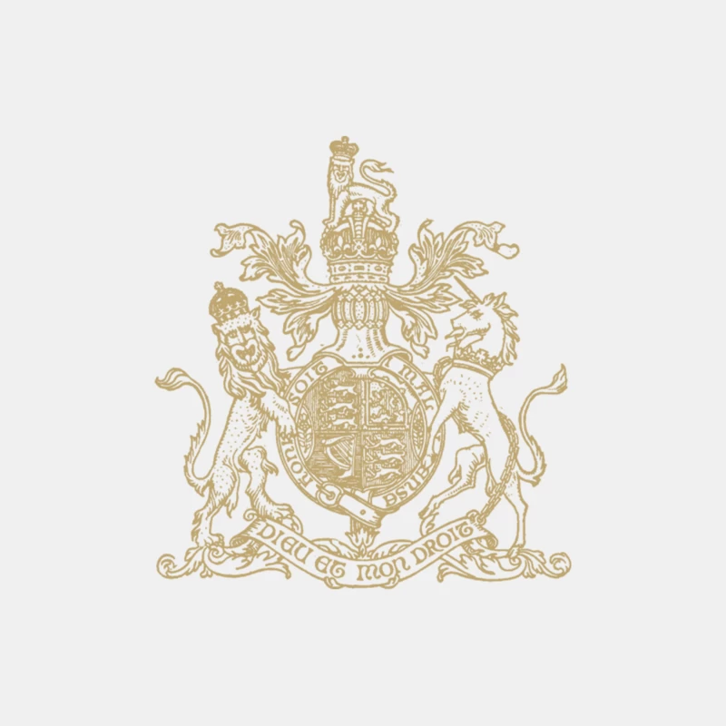 Coat of Arms of the United Kingdom Male Tank Top
