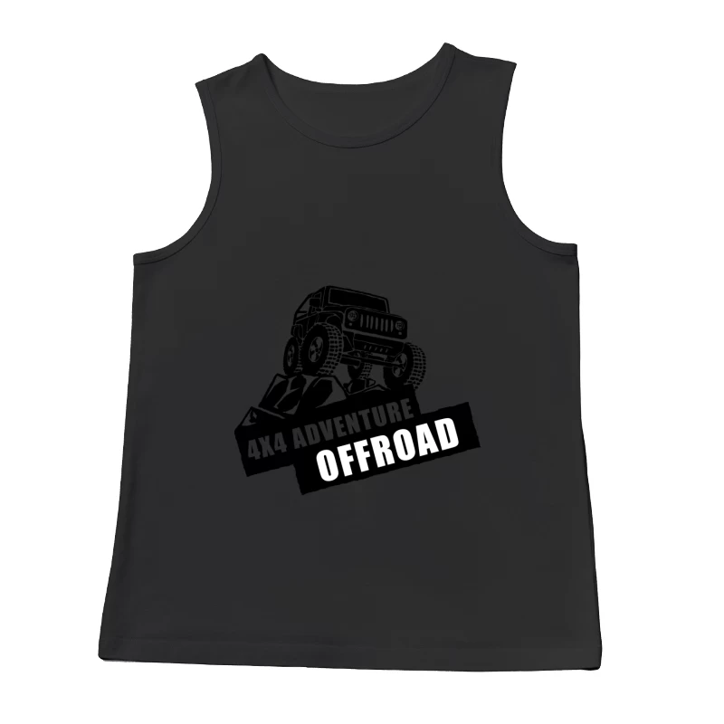Silhouette de Jeep Offroad Homme Débardeur