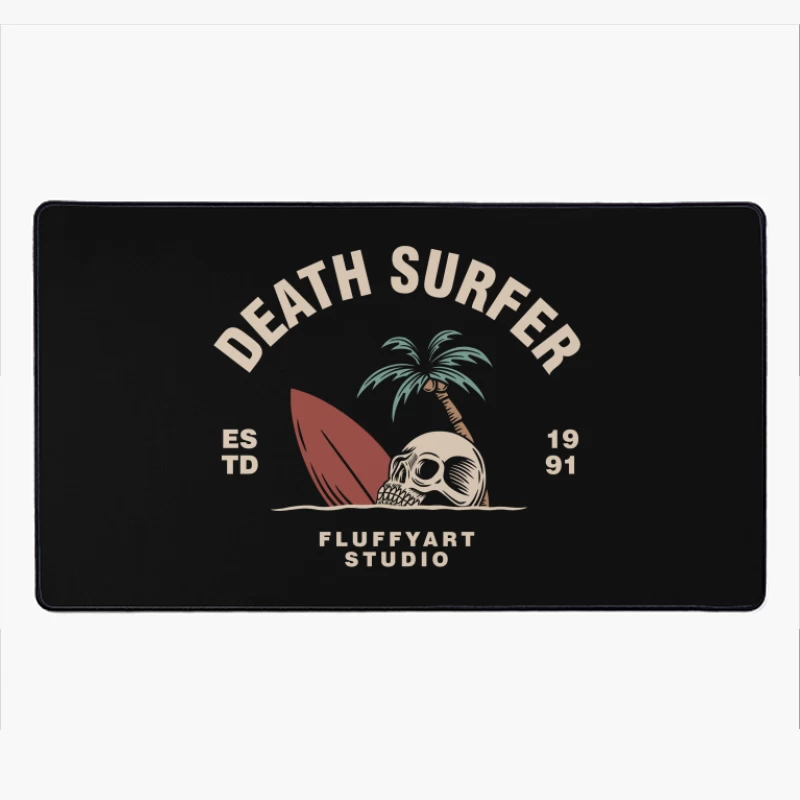 Death Surfer Studio Logo Desk Mat