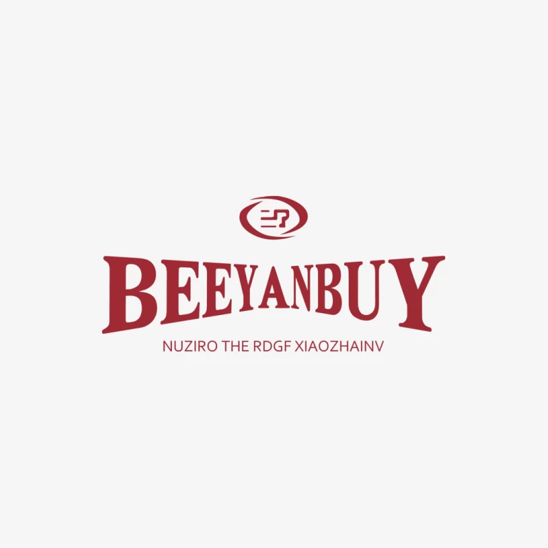Beeyanbuy Mode Logo Herren Langarm T-Shirt