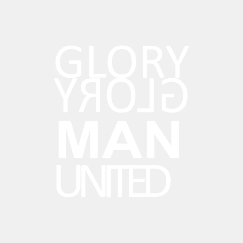 Glory Glory Man U Male Tank Top