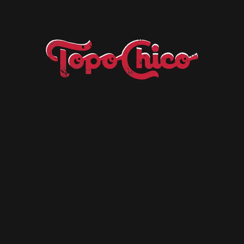 Vintage Topo Chico Red Logo Design Female Long Sleeve T-Shirt