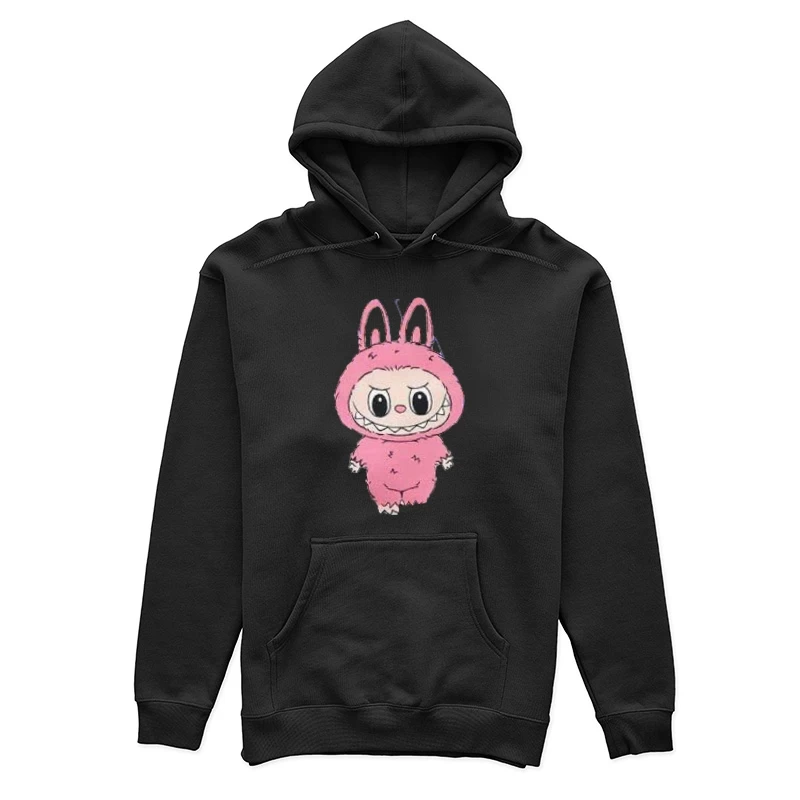 Niedliches rosa Monsterkostüm Damen Pullover Hoodie