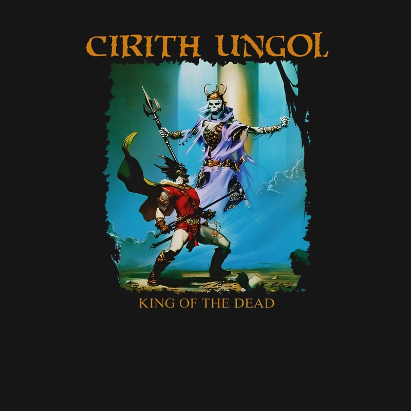 Cirith Ungol King Of The Dead Vintage Female T-Shirt