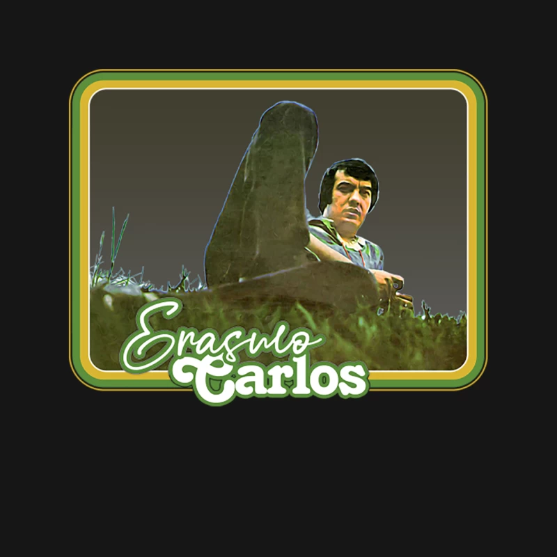 Erasmo Carlos  Retro Fan Art Design Mouse Pad
