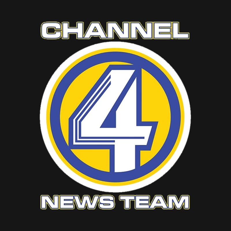 KVWN Channel 4 News Logo Male T-Shirt