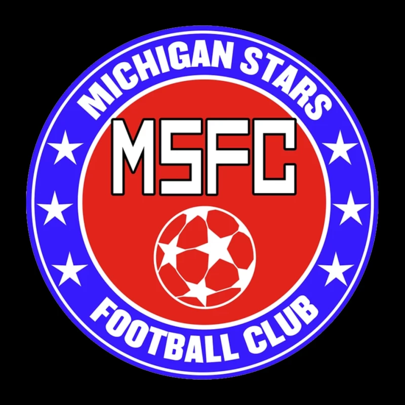 Michigan Stars Football Club Soccer Team Logo Pin