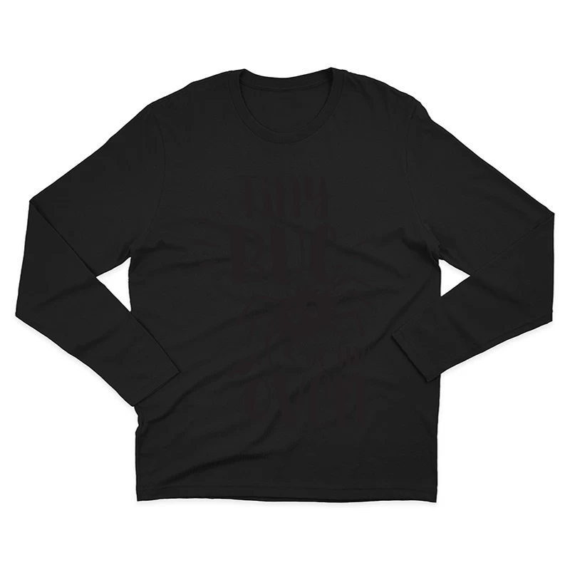 Annonce de grossesse avec araignée mignonne Homme Manches Longues T-Shirt