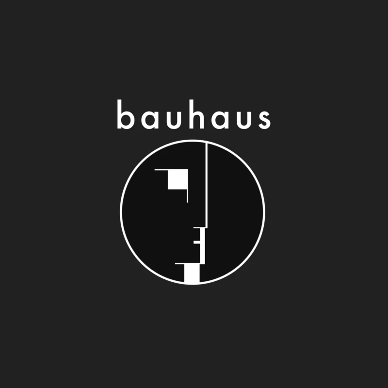 Iconic Bauhaus Minimalist Design Logo Bucket Hat