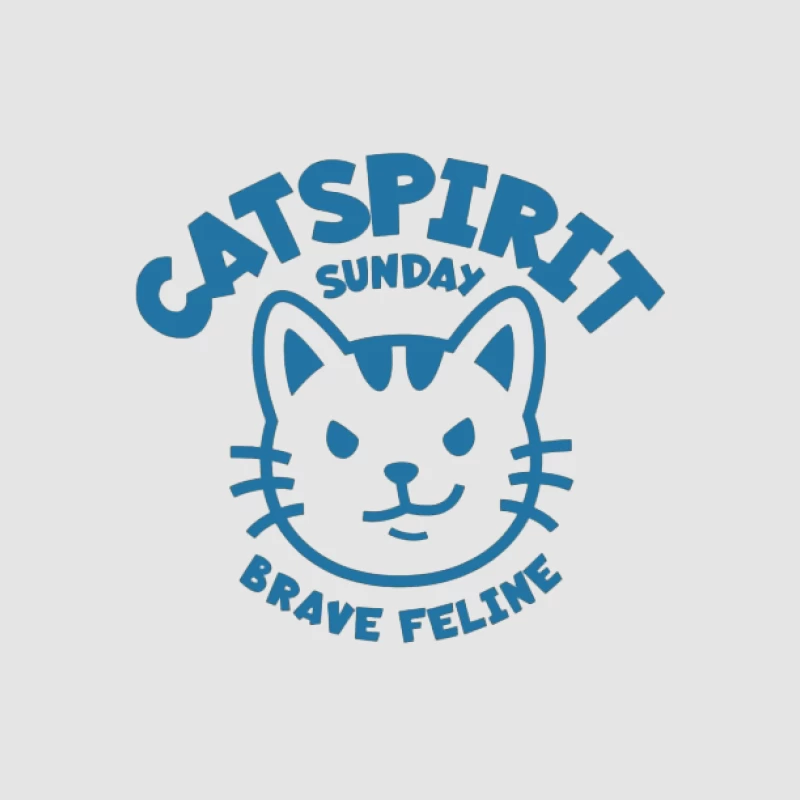 Mutige Katze Grafiken Herren Pullover Hoodie