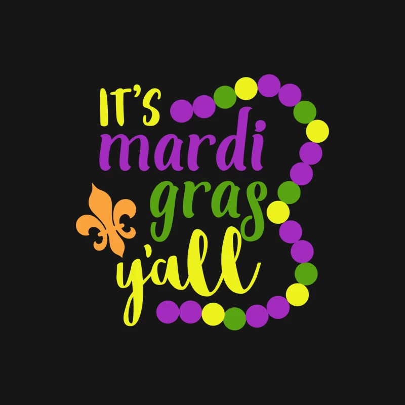 Célébration de Mardi Gras Homme Manches Longues T-Shirt