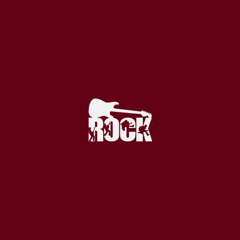 Rock Music Illustration Coffee Mug