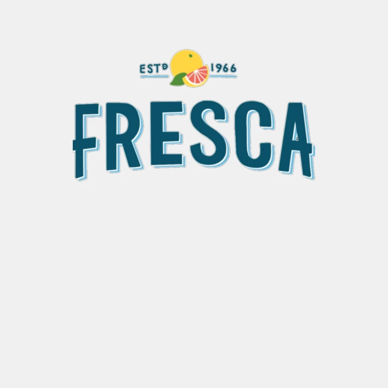 Vintage Fresca Soda Logo Design from 1966 Male Tank Top