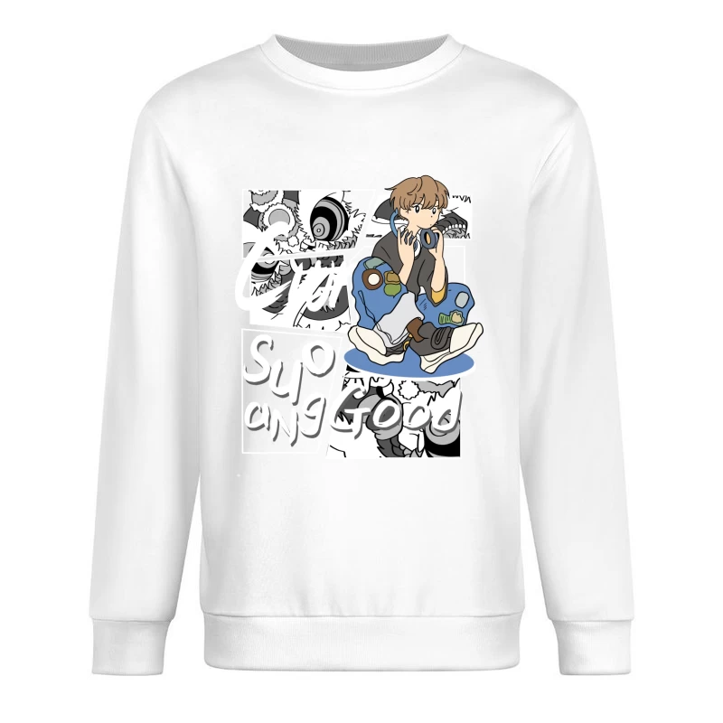  Herren Pullover Sweatshirt