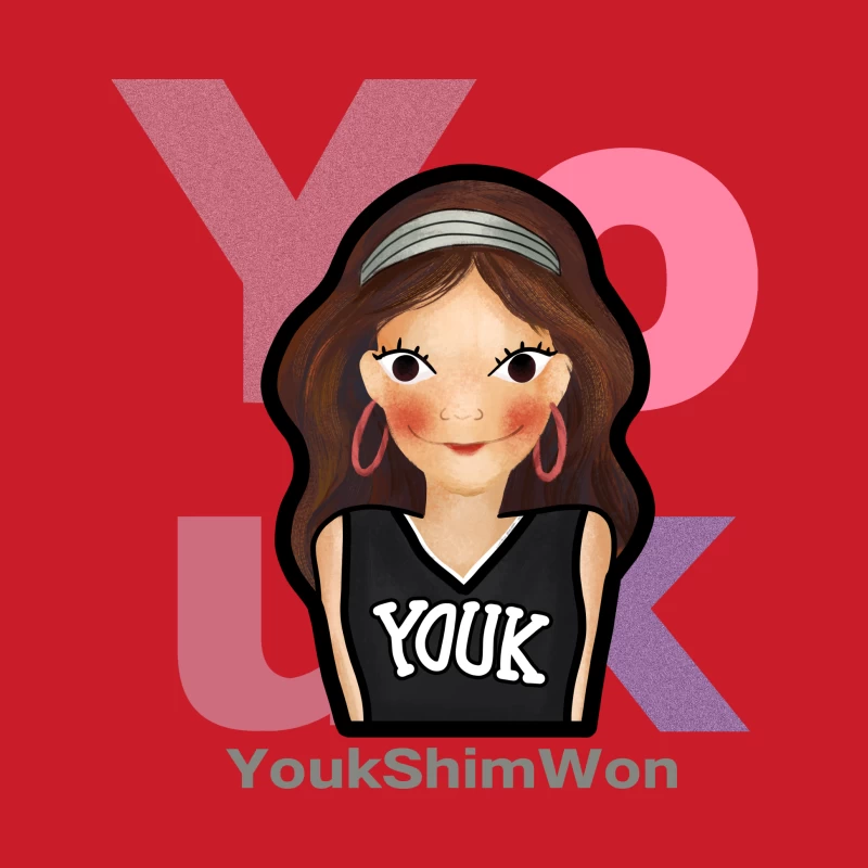 YoukShimWon Mode Illustration Herren Pullover Hoodie