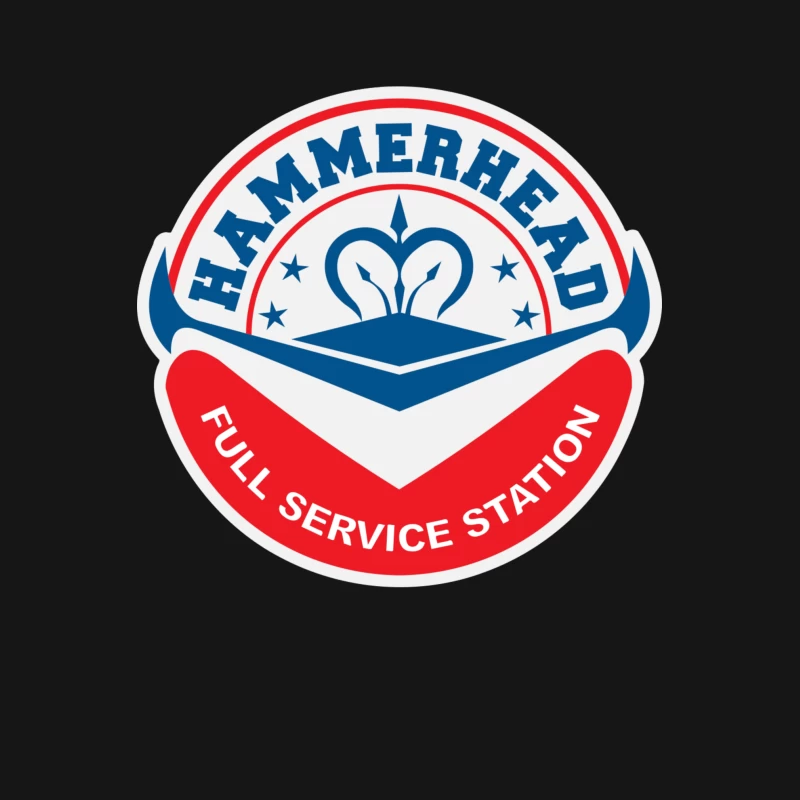Hammer Head Full Service Station Male T-Shirt