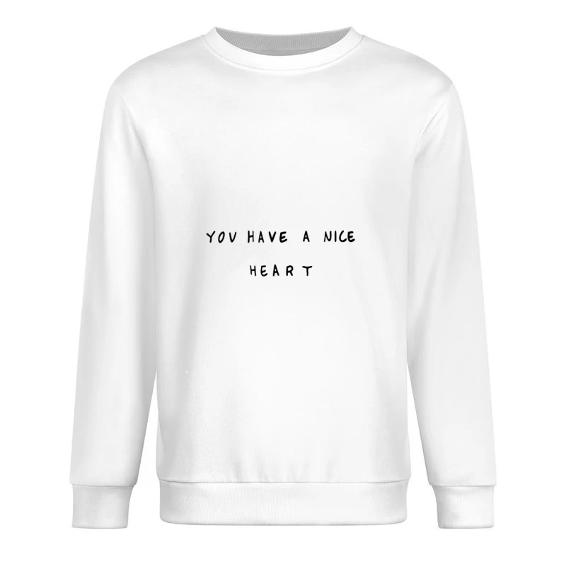 Motivierendes Zitat mit minimalistischer Typografie Herren Pullover Sweatshirt