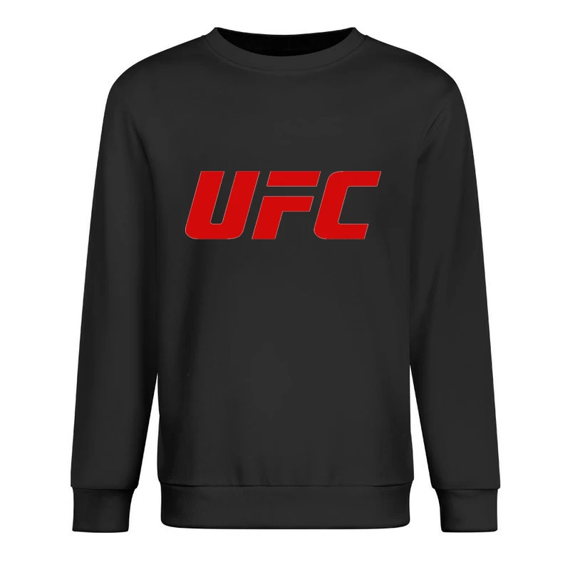 UFC (Ultimate Fighting Championship) Official Red Logo Male Pullover Sweatshirt