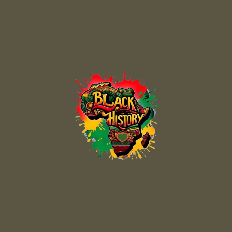 Black History Celebration Artwork iPhone Case
