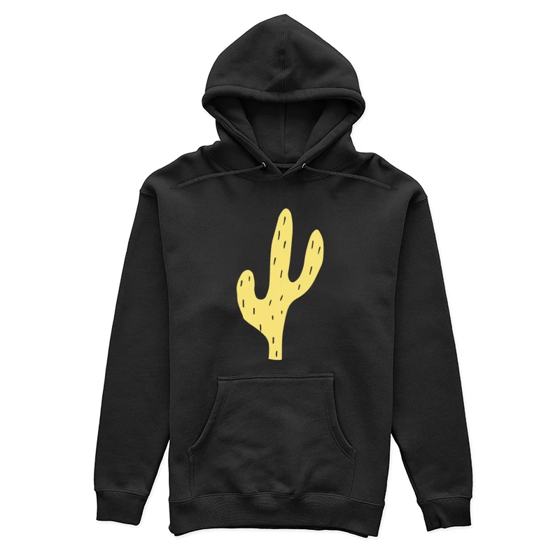 Illustration de cactus jaune Femme Sweat à capuche
