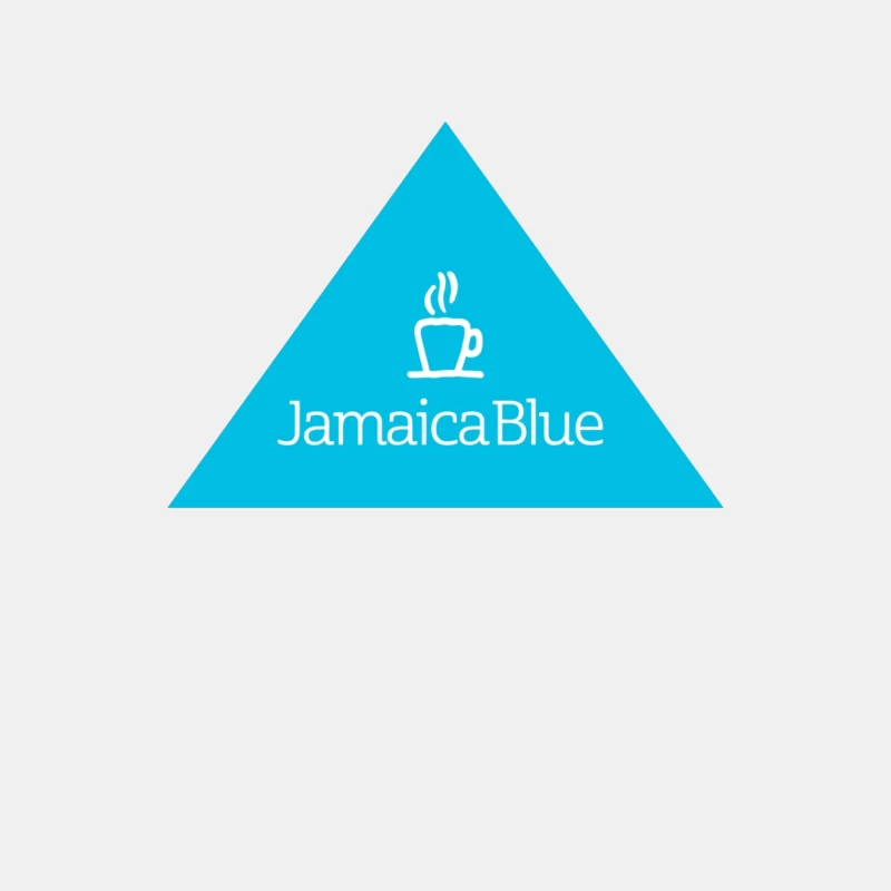 Jamaica Blue Coffee Brand Triangle Logo Male Tank Top