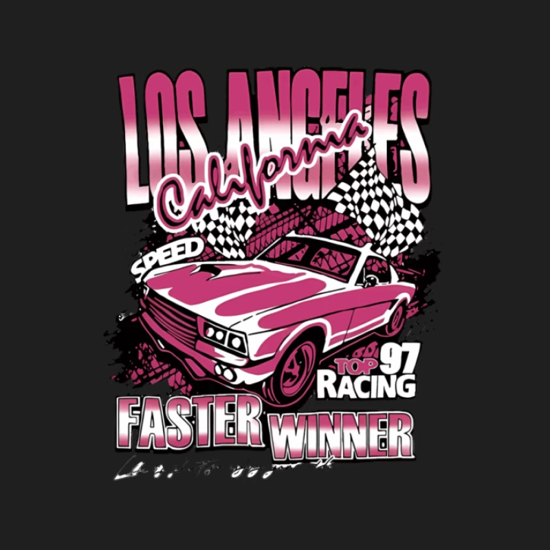 Los Angeles Rennwagen Design Herren Tanktops
