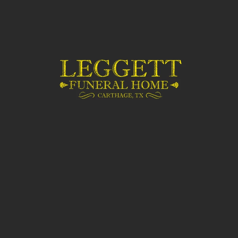 Leggett Funeral Home from the movie BERNIE, distressed Baseball Cap