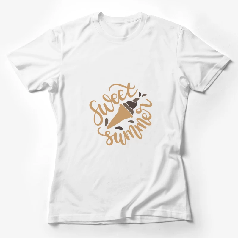Douce Été avec Glace Femme T-Shirt