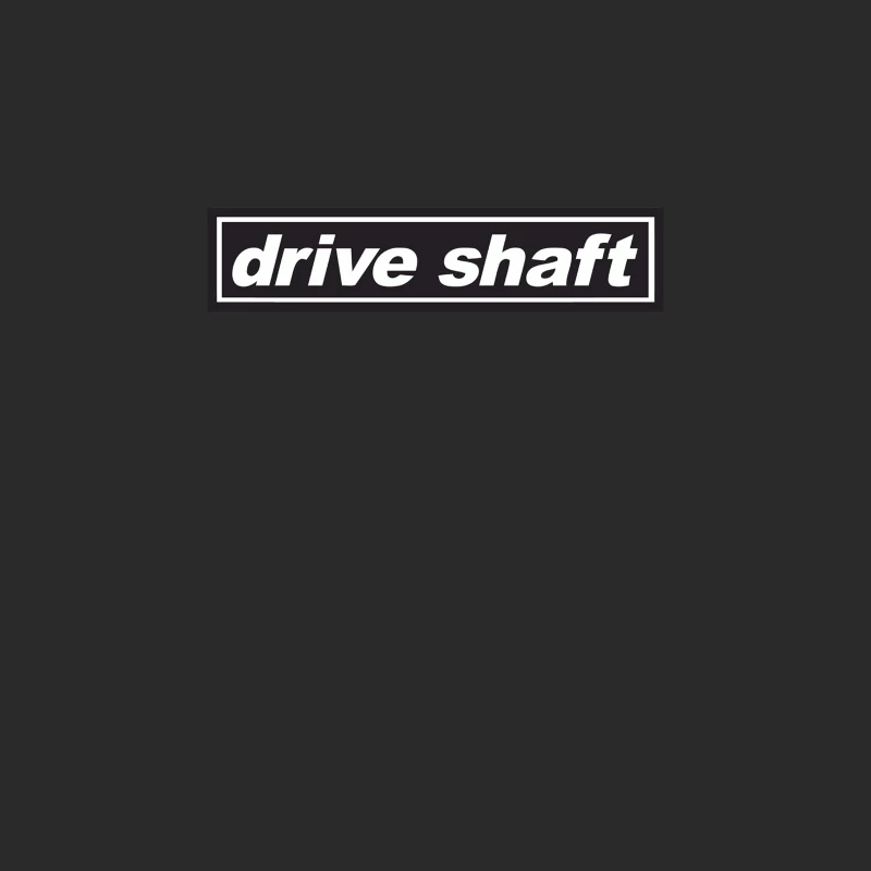 Drive Shaft Automotive Logo in Black and White Baseball Cap
