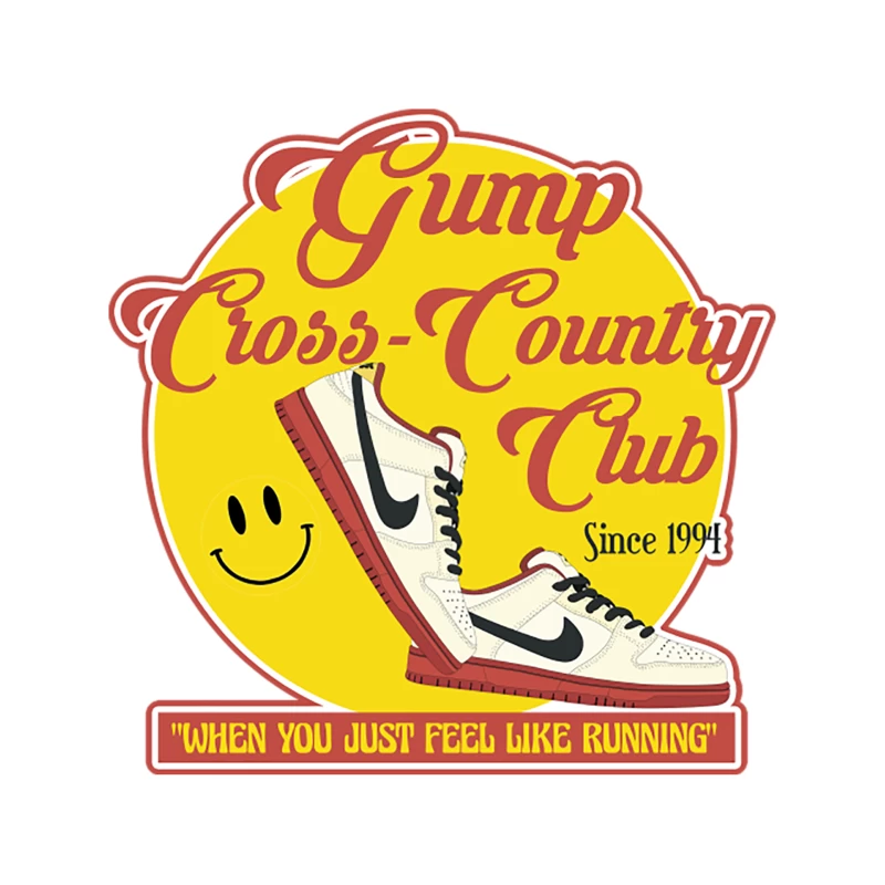 Forrest Gump Cross Country Club Tapestry