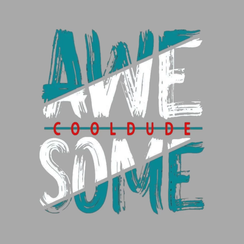 Awesome Cool Dude Graphic Male Pullover Hoodie