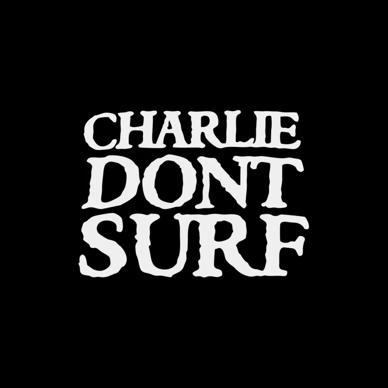 Charlie Don't Surf Mouse Pad