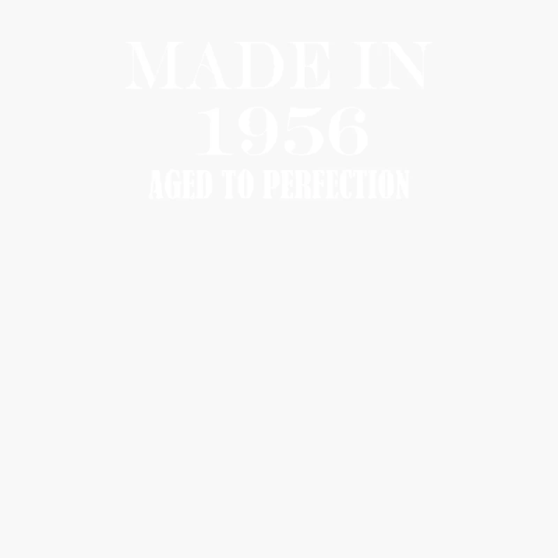 Celebrating 1956: Aged to Perfection Cotton Tote Bag