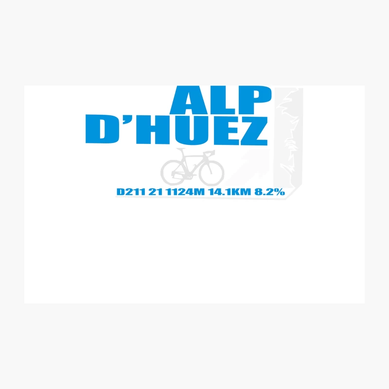 Tour De France Alp D_Huez Cycling Travel Mug