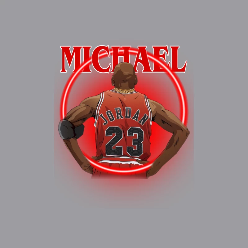 Michael Jordan Basketball Animation Mouse Pad